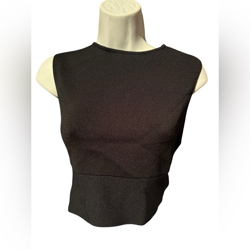 Women's Tie Back Crewneck Sweater
Tank Top - Wild Fable Black S